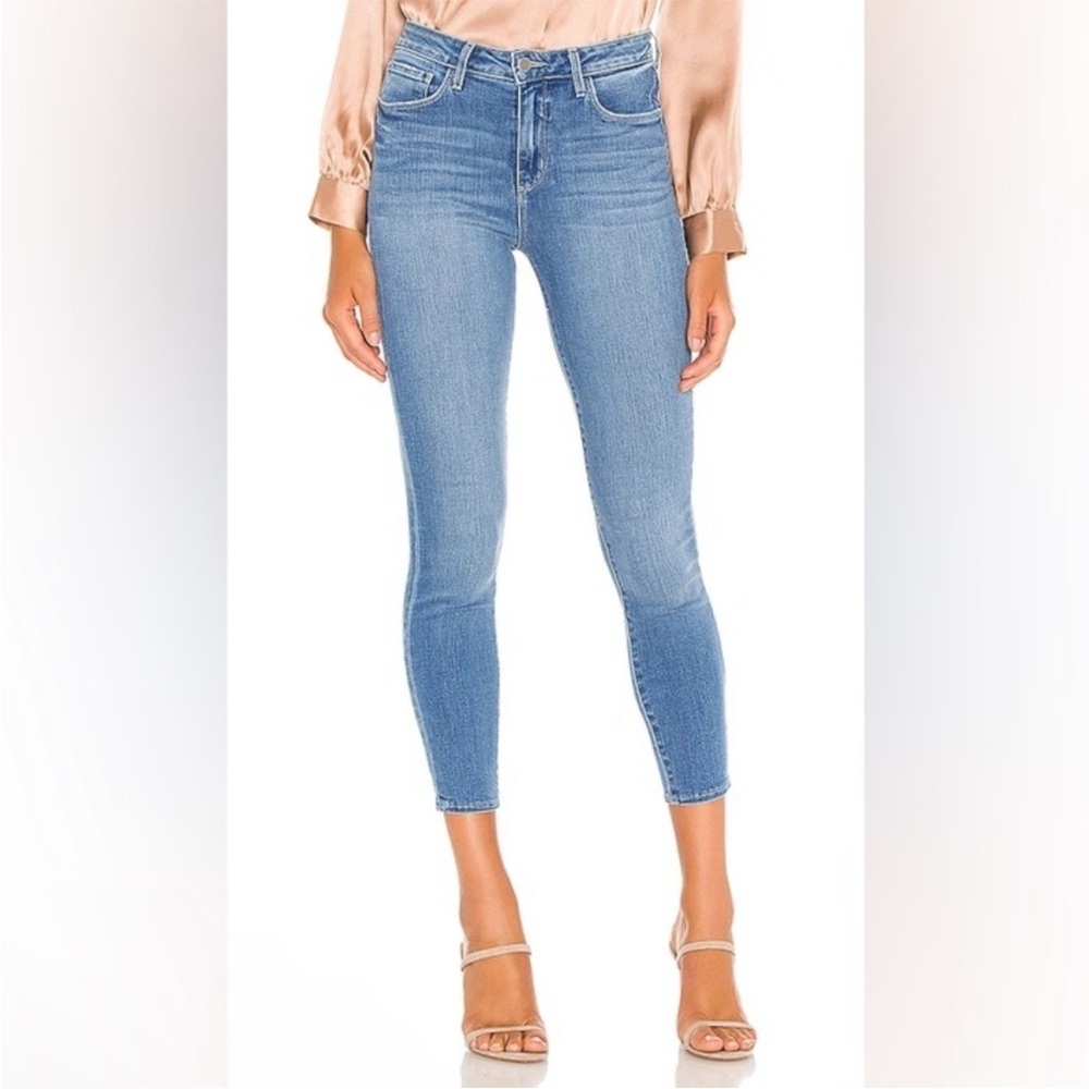 L'Agence Margot Cropped Skinny Jean in Camden Size 25